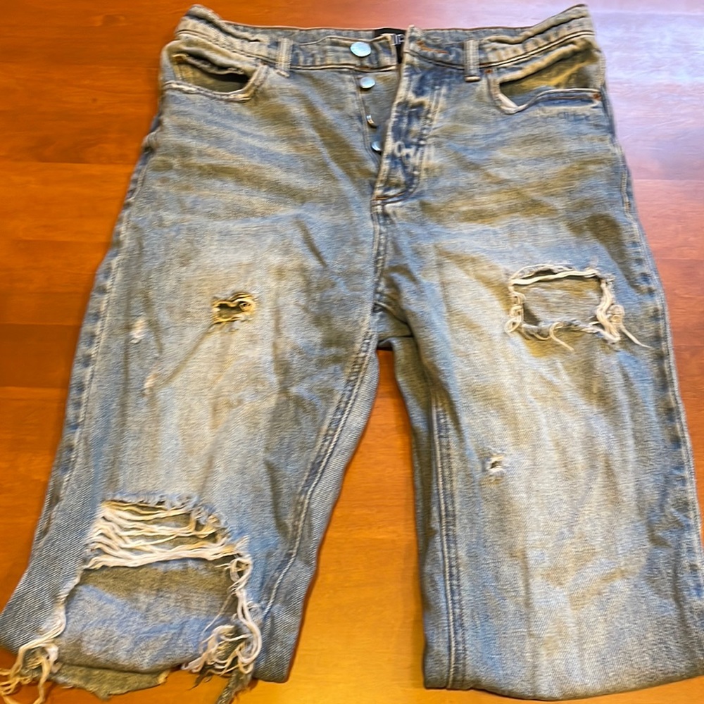 BDG slim straight jeans